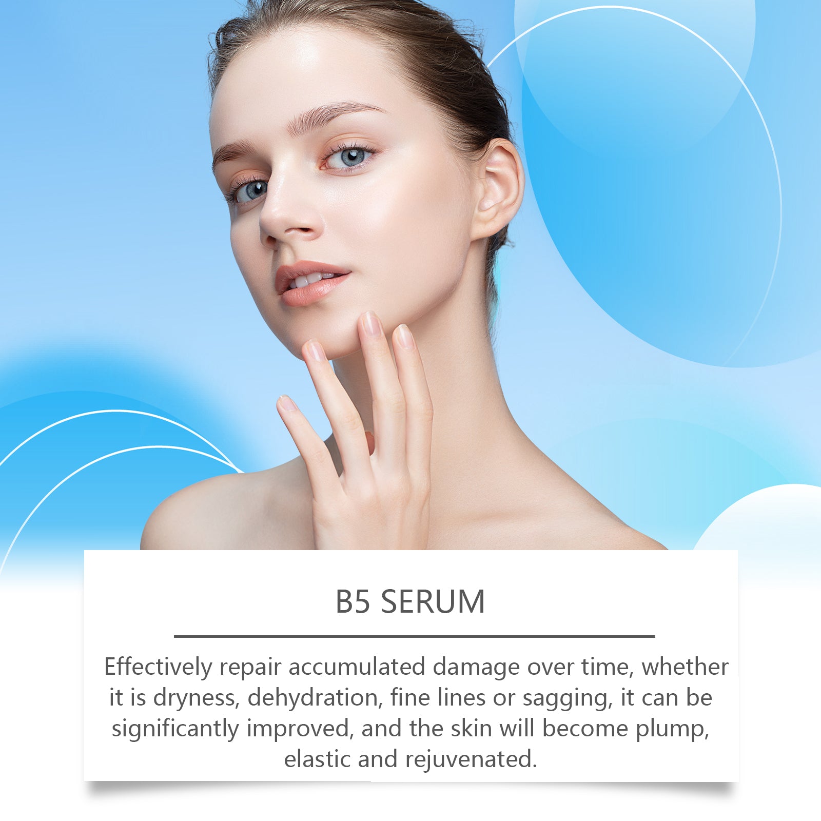 Jaysuing B5 Elastic Repair Essence Improves Skin Elasticity, Hydrates And Moisturizes Moisturizing Skin Care Essence - 5 - CJ