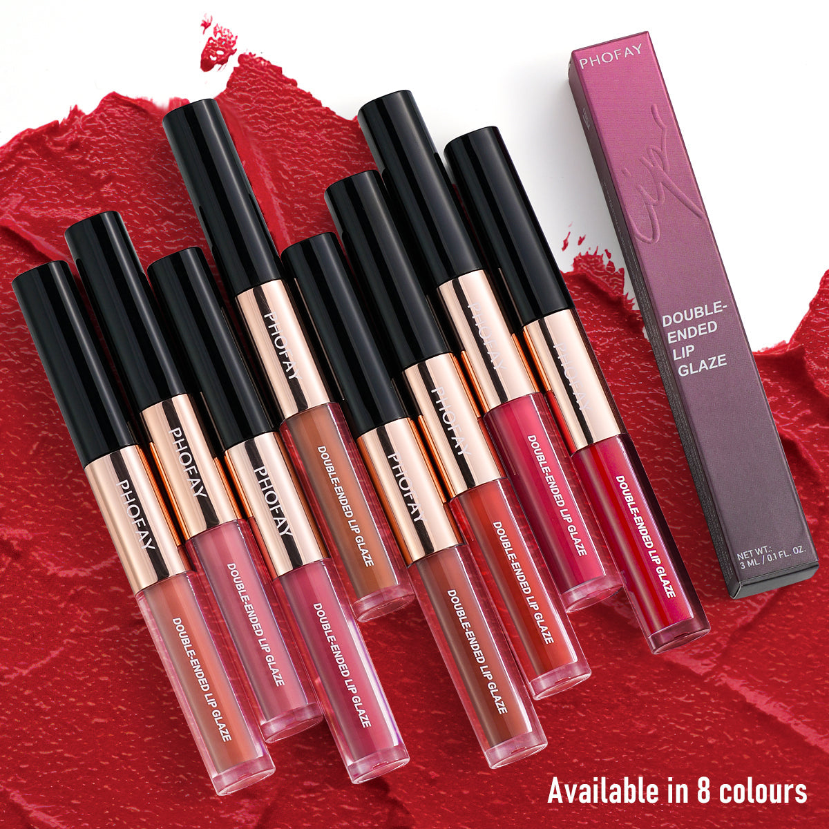 CL021 Double Head Non - stick Cup Lip Gloss - 4 - CJ