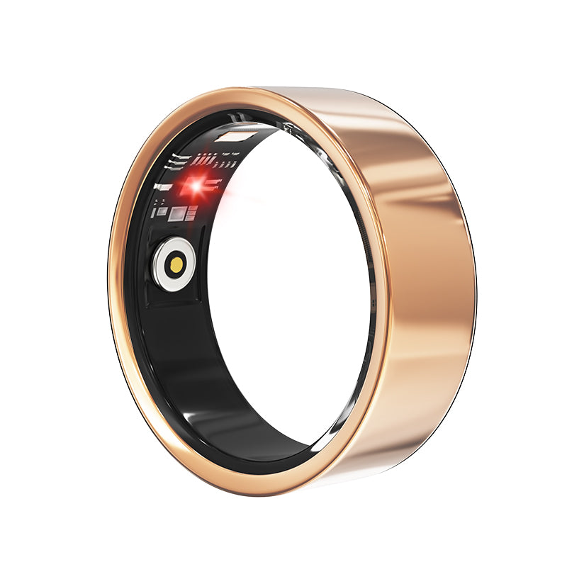 Smart Ring Health Tracker - Fitness Sleep Heart Rate Blood Oxygen Tracker Smart Ring For Men And Women,IP68 Waterproof Level Bluetooth Fitness Tracker Rings Family Care - 5 - CJ