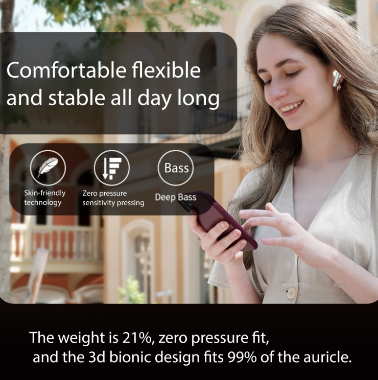 AI Simultaneous Interpretation Bluetooth Headphones For Couples - 5 - CJ