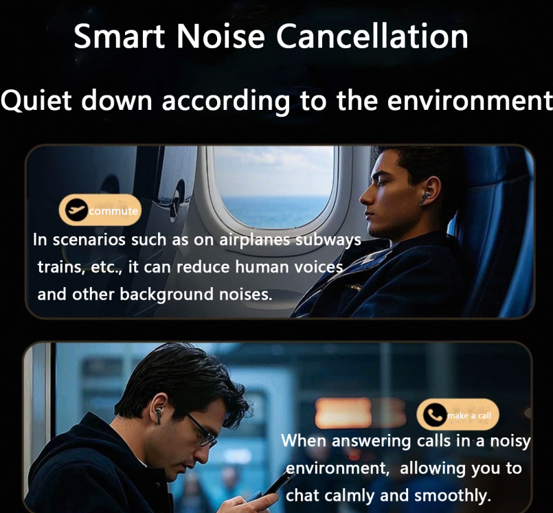 AI Simultaneous Interpretation Bluetooth Headphones For Couples - 5 - CJ