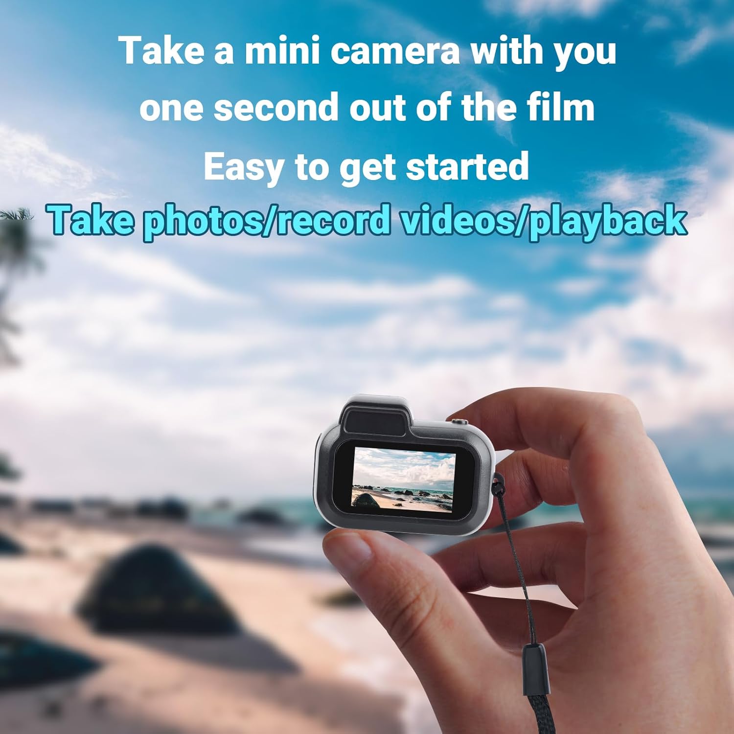 Key Chain Mini Camera - Micro Video Camera With 32GB SD Card & Card Reader, Mini DV DVR Camcorder 1080P, Pocket Wearable, Small Video Camera, For Students Kids - 5 - CJ