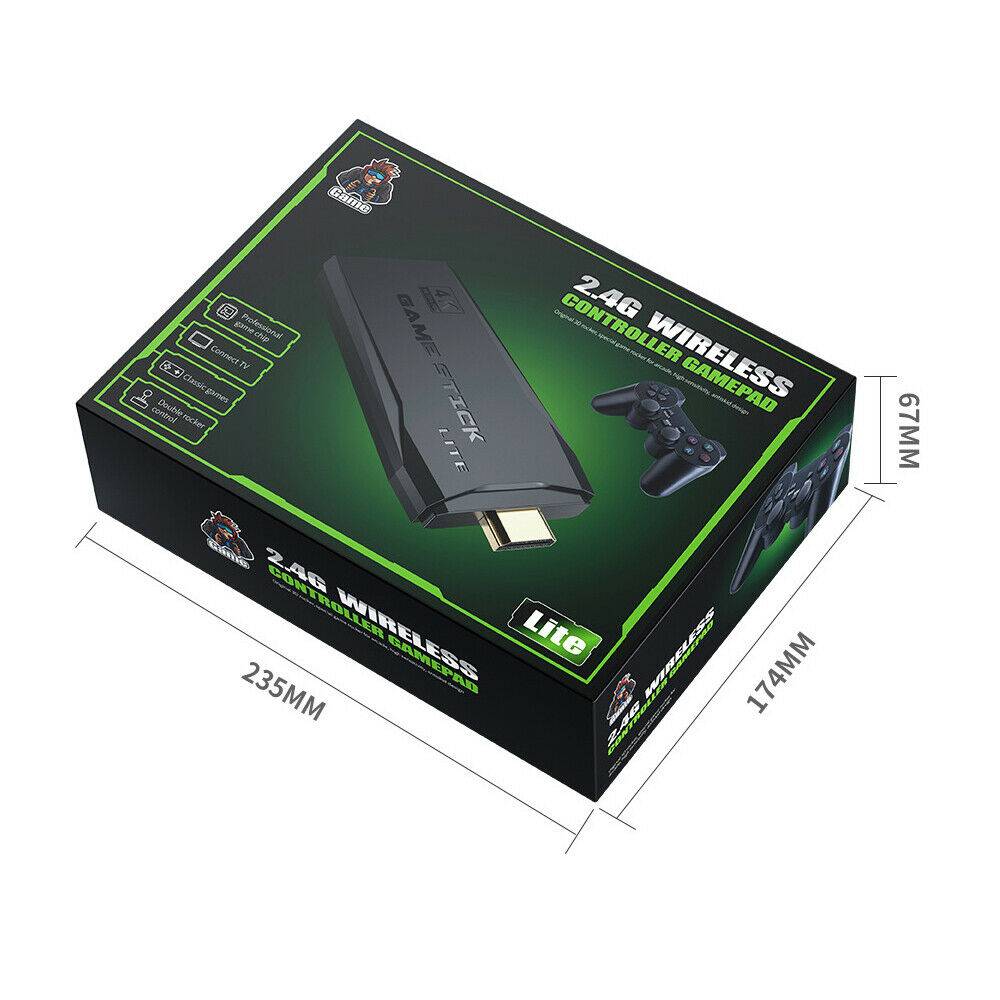 HDMI TV Video Game Stick Retro Gaming Console Wireless Controller - 5.0 - CJ