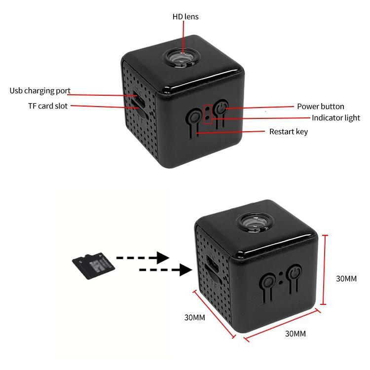 Modern Tech Cube Smart Home Camera - 5 - CJ