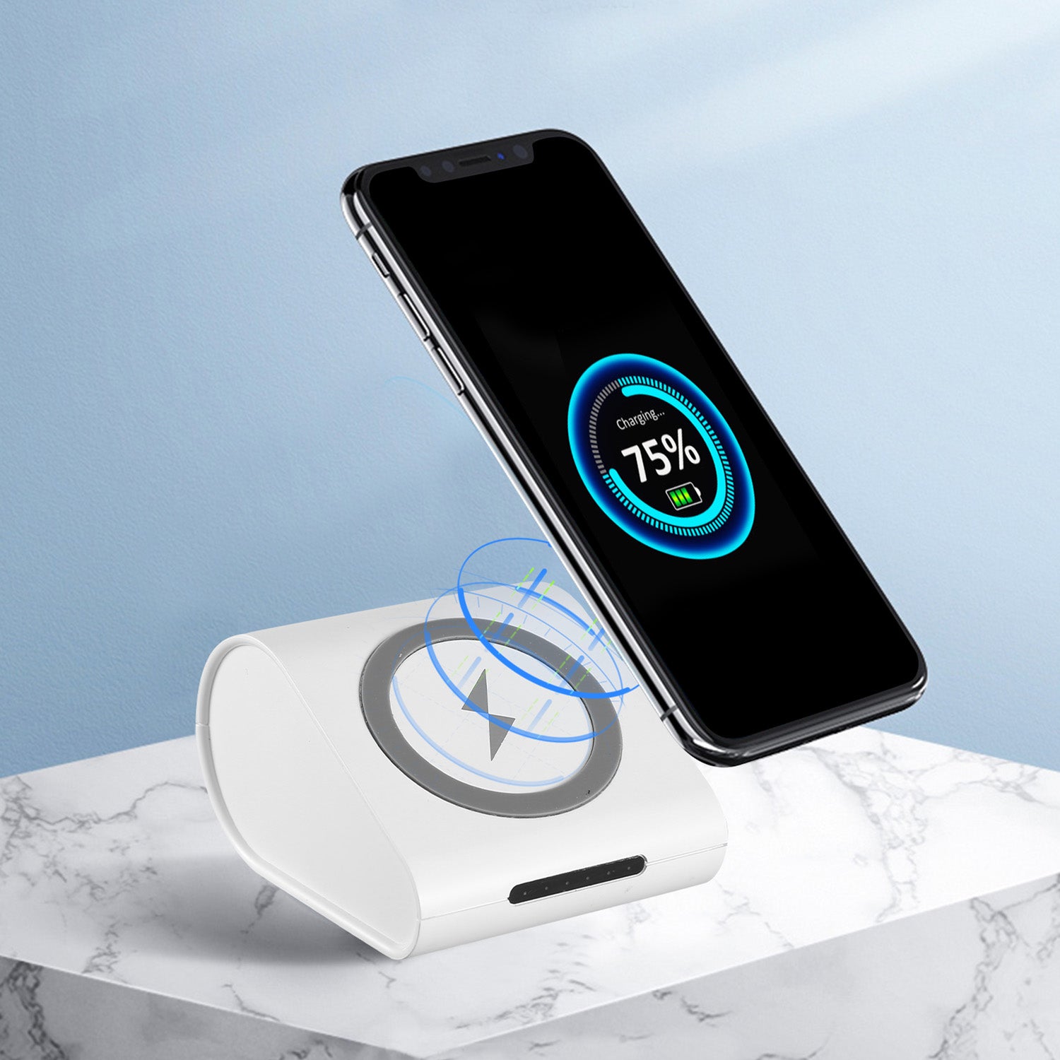 1Pc 10400mAh Qi Wireless Charging Power Bank For IOS Phone XS MAX XR Galaxy S10 S9 Note 9 - 5 - CJ