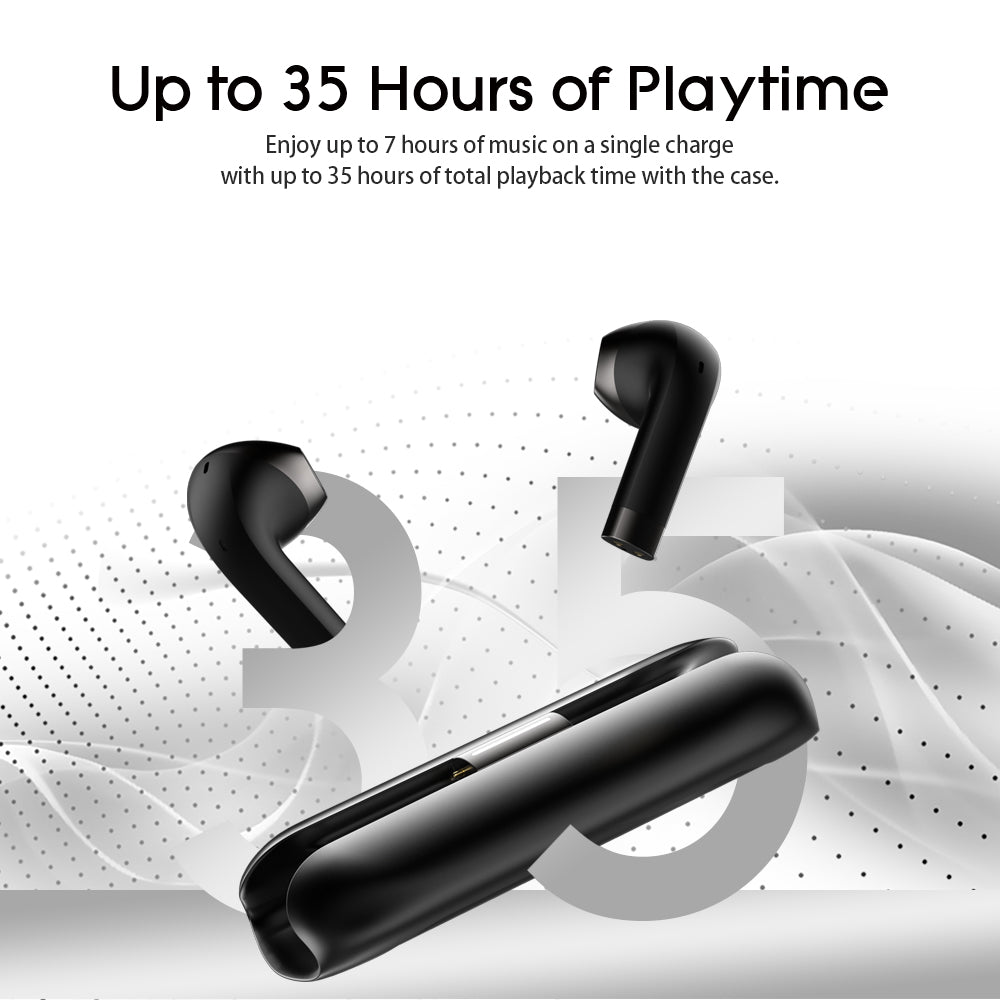 Bluetooth Headset - High Sound Quality Wireless Binaural Mini In - ear Sports Noise Cancellation - 5 - CJ