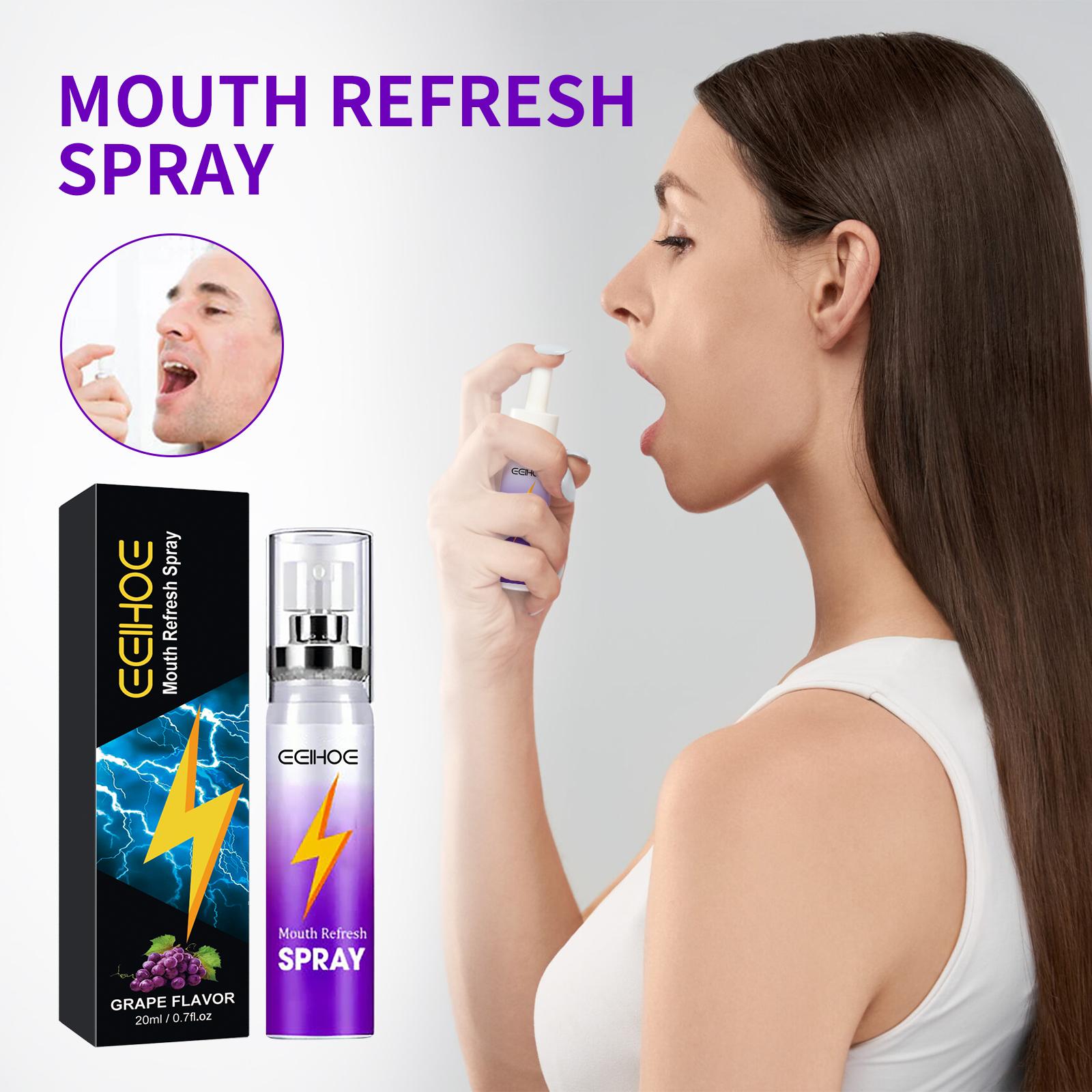 Yierhou Oral Freshener Spray, Portable For Clean Breath - 5 - CJ