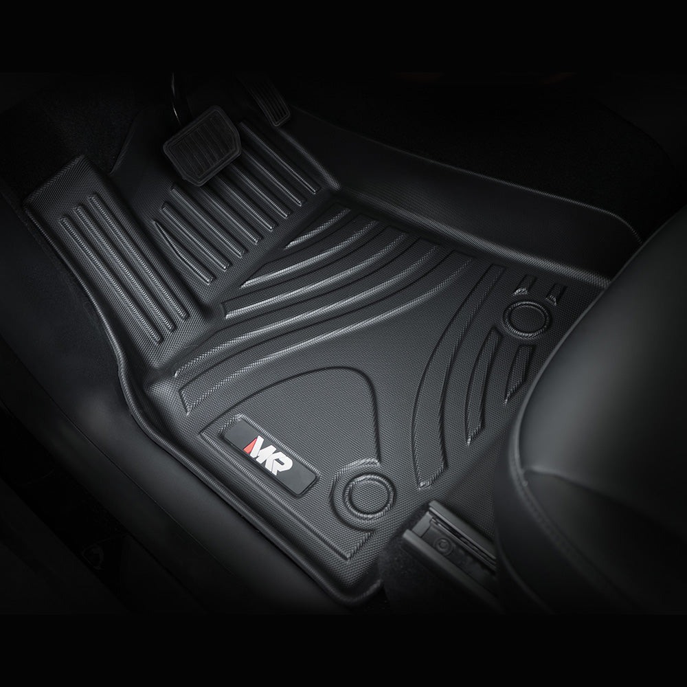MKR All - Weather TPE Floor Mats For Tesla Model Y 2021 - 2022 - Waterproof, Anti - Slip, Full Coverage Car Floor Liners 6 PCS Set - 5 - CJ