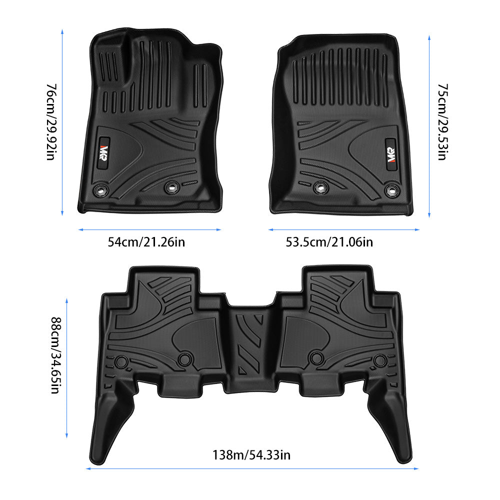 All Weather TPE Custom Fit Floor Liner For 4Runner 2013 - 2024 & For Lexus GX460 2014 - 2023 - 5 - cjdropshipping