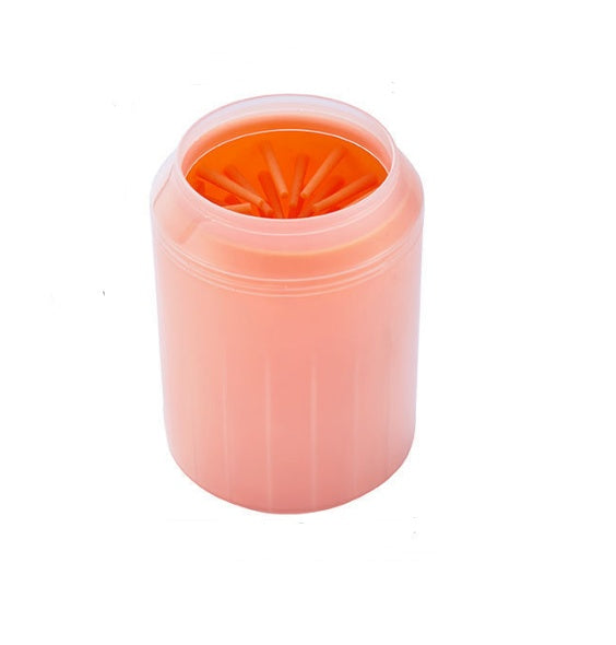 Pet Paw Cleaner Cleaning Kit Cup Soft Brush Can - 0 - CJ