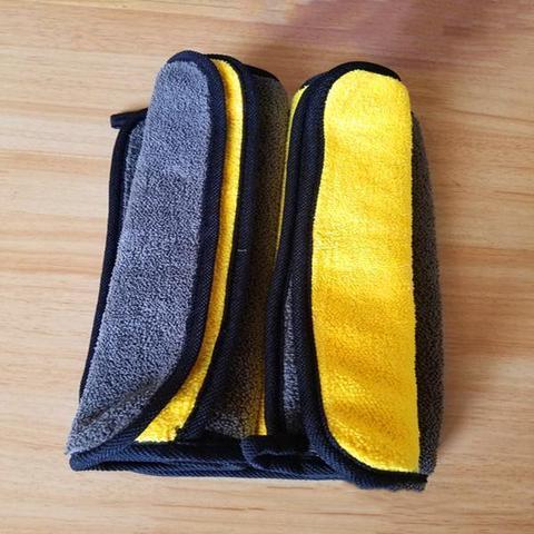 Two - color Couble - sided Car Dual - use Cleaning Car Wash Towel - 0 - CJ