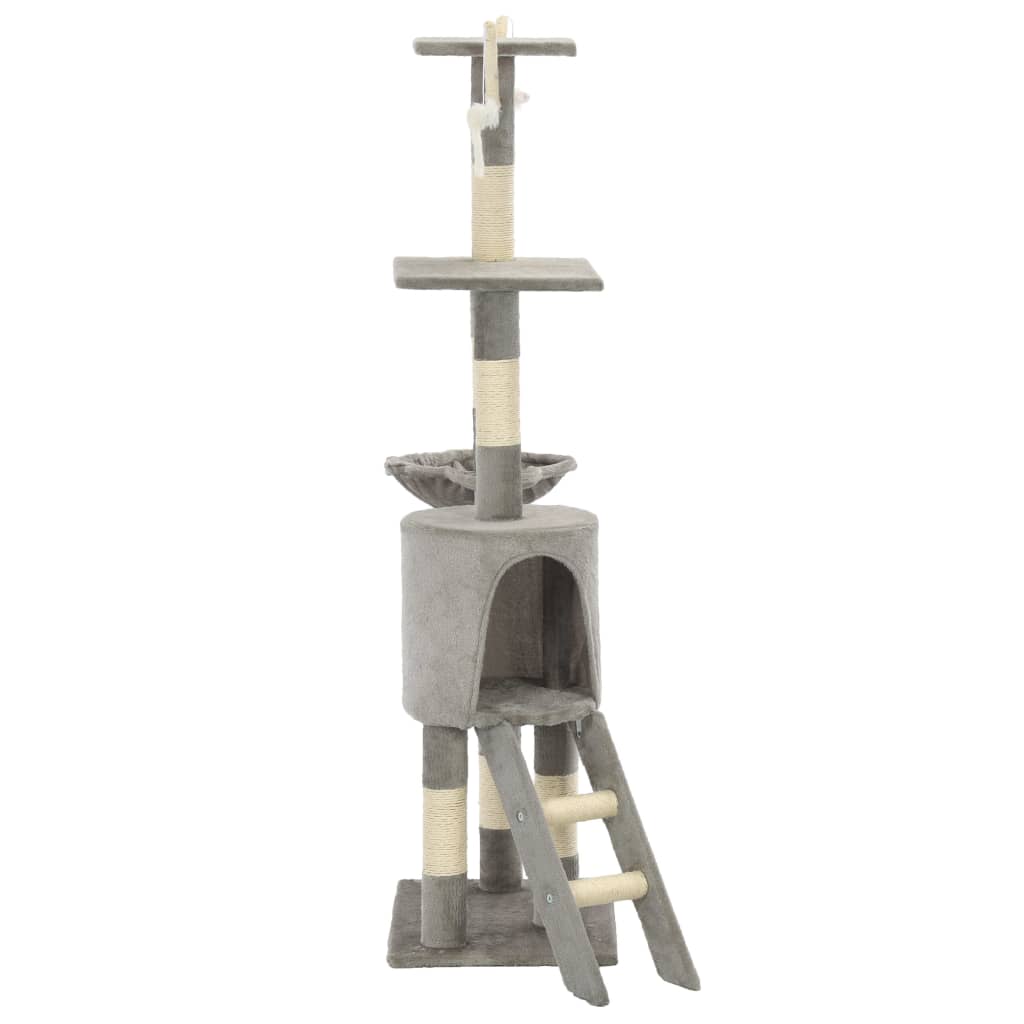 Cat Scratching Post with Sisal Posts 138 cm Cat Scratching Post - 5 - CJ