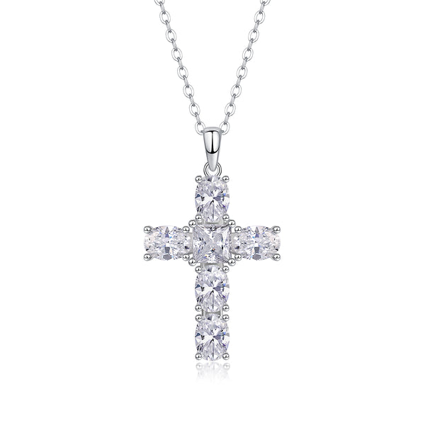 1Soul Guidance - Fashionable Jewelry Pendant Set With Moissanite S925 Sterling Silver And Platinum - plated Diamond, Moissanite Silver Jewelry Prohibit TikTok sales - 5 - cj