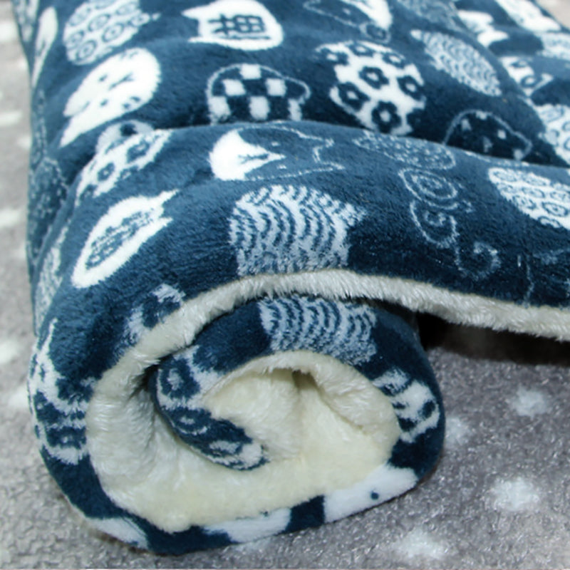 Pets Dog Bed Mat Crate Pad Soft Pet Bed Washable Crate Mat For Large Medium Small Dogs Reversible Fleece Dog Crate Kennel Mat Cat Bed Liner Super Soft Fluffy Premium Fleece Pet Blanket - 5 - CJ