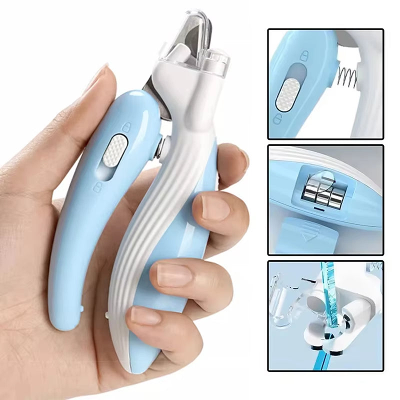Cute Pets Nail Clippers Labor - Saving Dogs Nail Clipper Scissors Professional Pet Nail Clippers Cat Nail Trimmer Labor - Saving Pet Claw Grooming Scissors For Dogs Small Animals Paw Nail Trimmer - 5 - CJ