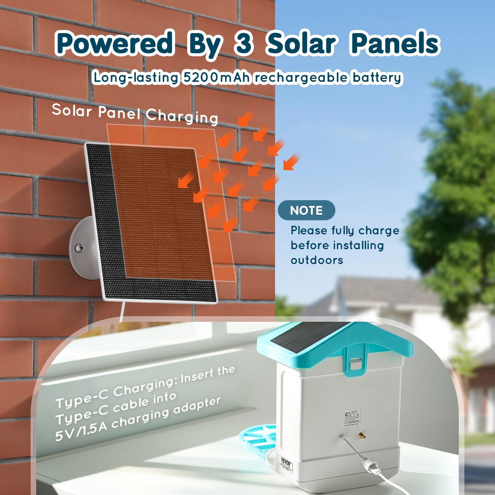 Smart Bird Feeder With Camera AI Identify 10000+ Bird Specie Solar - Powered - 5 - CJ
