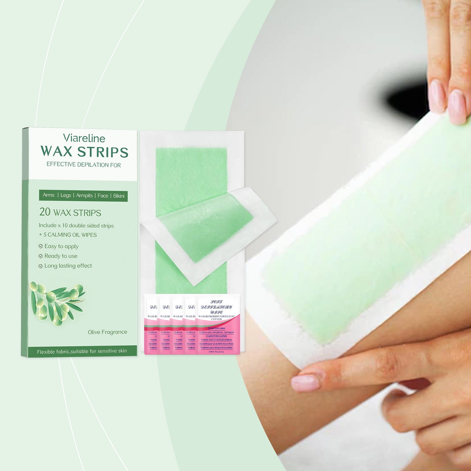Hair Removal Wax Stickers For Facial Body - 0 - CJ