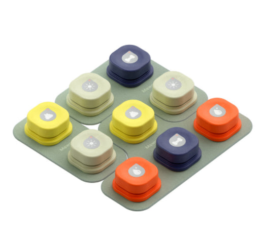 4 Colors Pet Communication Button One - click Prevent Physical Inactivity Recordable Dog Talking Button Toy Cat Toy Pet Products - 0 - CJ - 9buttons - CJGY156358015OL