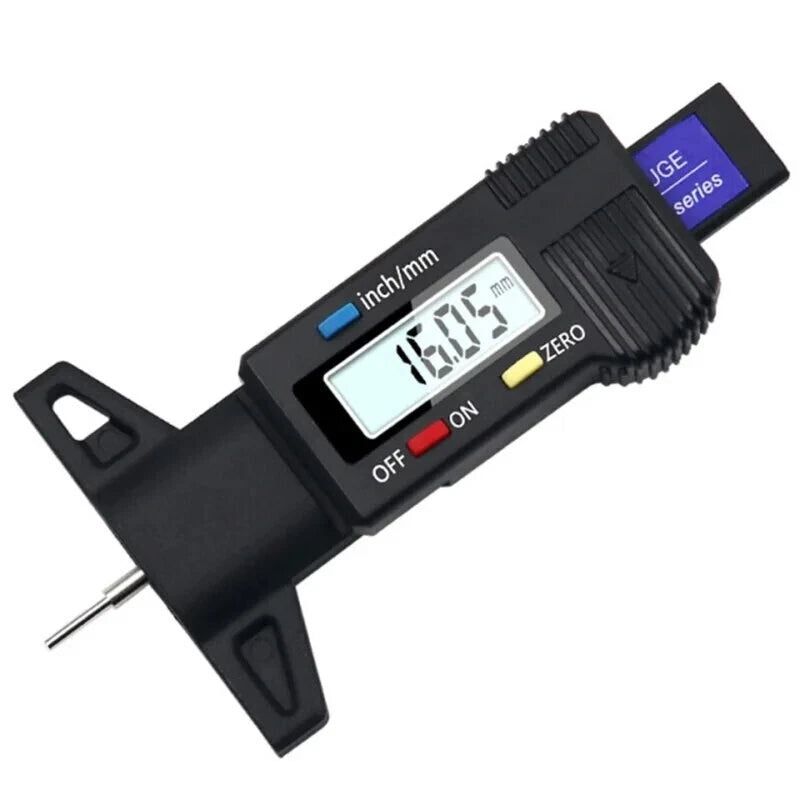 Digital Tyre Tread Depth Gauge Measuring Tool Car Van Trucks MOT Digital - 5 - CJ