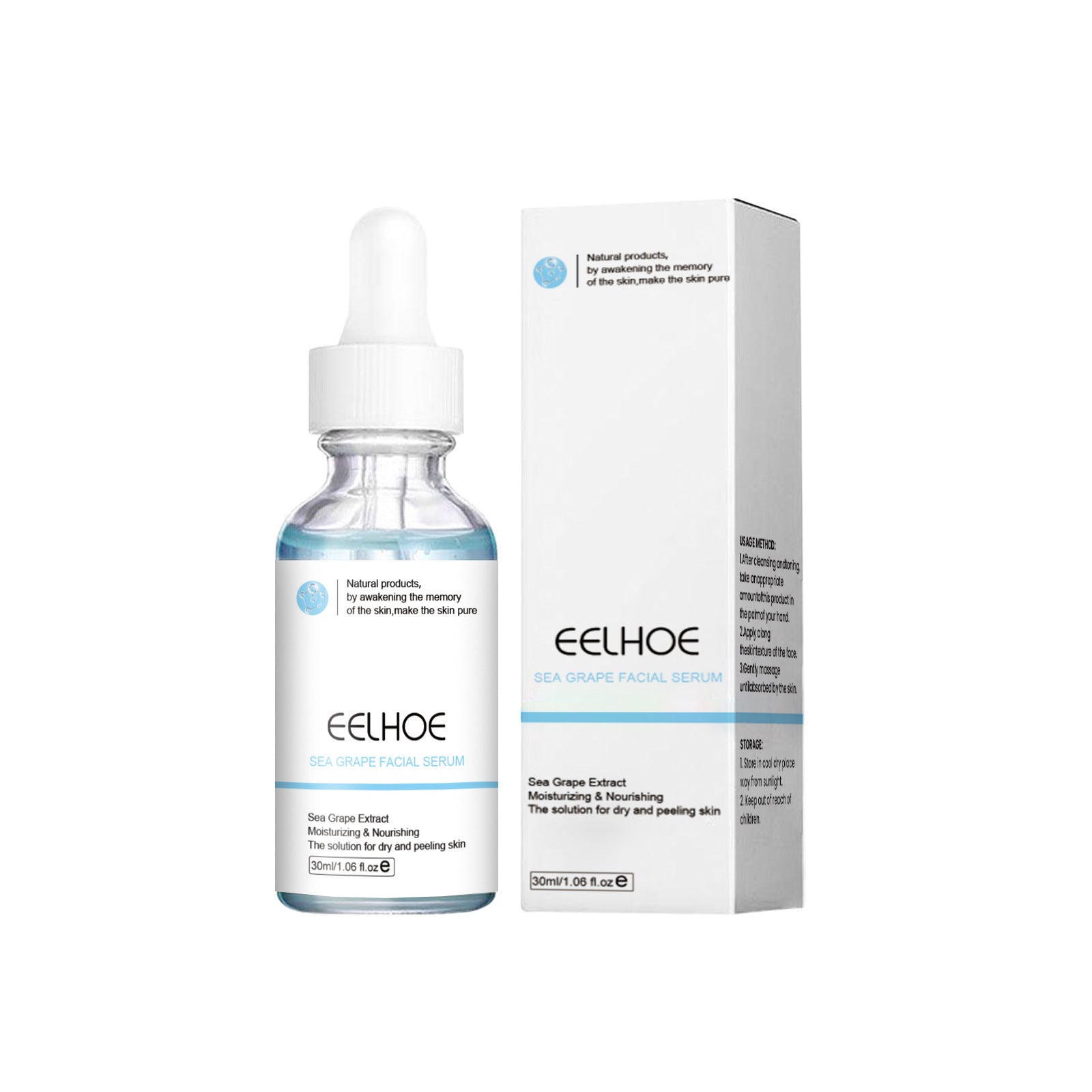 EELHOE Sea Grape Facial Essence Lifts And Tightens Wrinkles, Shrinks Pores, Repairs And Tender Skin - 5 - CJ