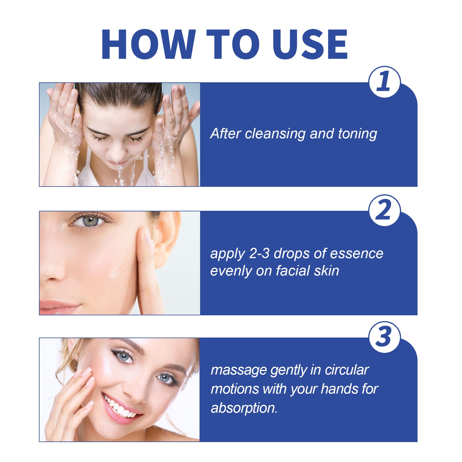 West&Month Facial Treatment Essence Gently Lightens Fine Lines, Firming Skin, Hydrating And Moisturizing Care Essence - 5 - CJ