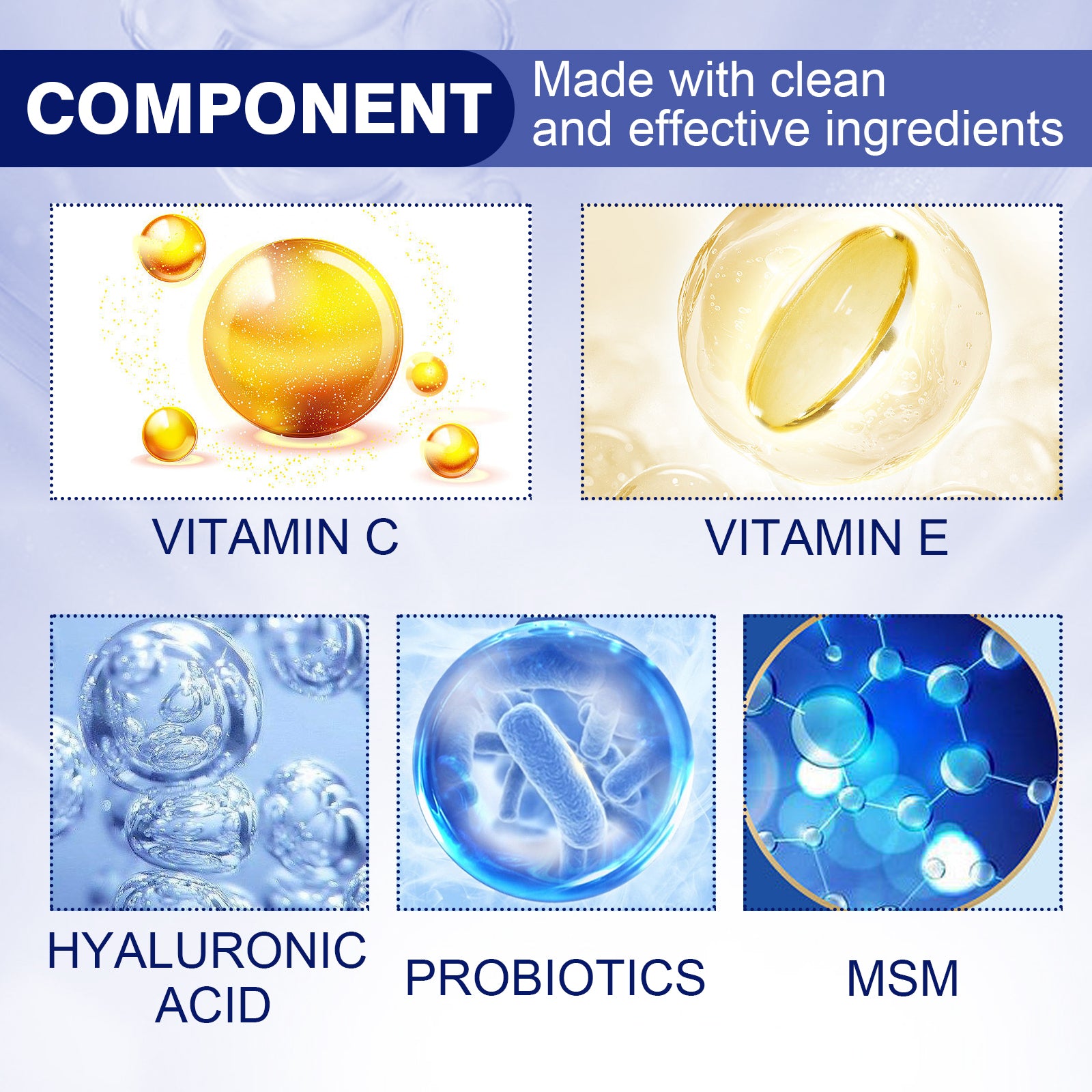 EELHOE Anti - aging Vitamin C Facial Essence, Reduces Spots Acne Fine Lines, Moisturizes Facial Essence - 5 - CJ