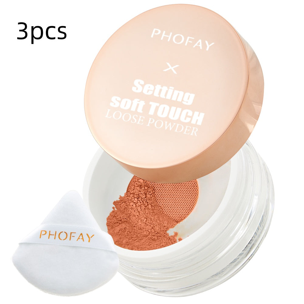 PHOFAY Setting Soft Touch Loose Powder - 4 - CJ - 3PCS - 04 - CJCZ204803314NM