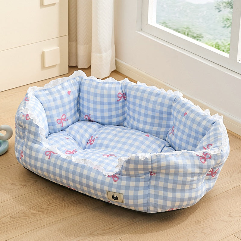 Semi - enclosed Pet Kennel For Small Dogs In All Seasons Of Summer - 0 - CJ