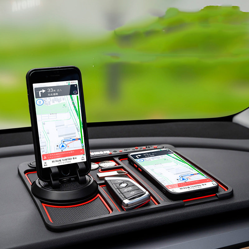 Non - Slip Car Phone Pad For 4 - in - 1 Car Parking Number Card Anti - Slip Mat Auto Phone Holder Sticky Anti Slide Dash Phone Mount - 0 - CJ