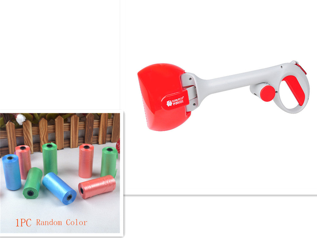 Automatic Portable Toilet When Pets Go Out - 0 - CJ - Red and trash bags - L - CJJJCWGY00369 - Red and trash bags - L