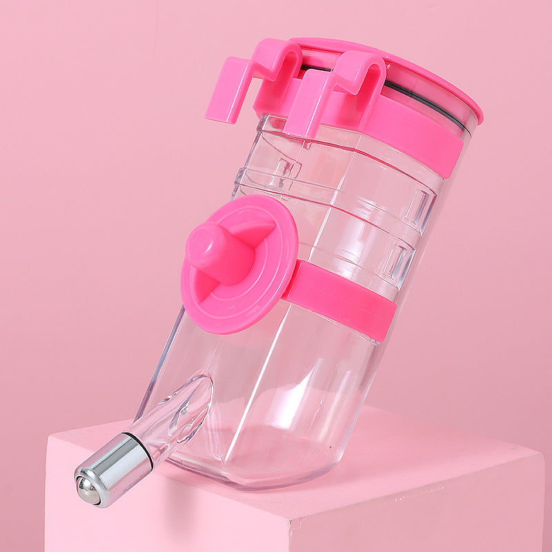 No Drip Dog Kennel Water Bottle Dispenser For Crate, Dripless Pet Drinking Fountains Kettle With Automatically Feeding Water Hanging Cage Automatic Small Pet Food Bowl Water Bottle Dispenser - 5 - CJ