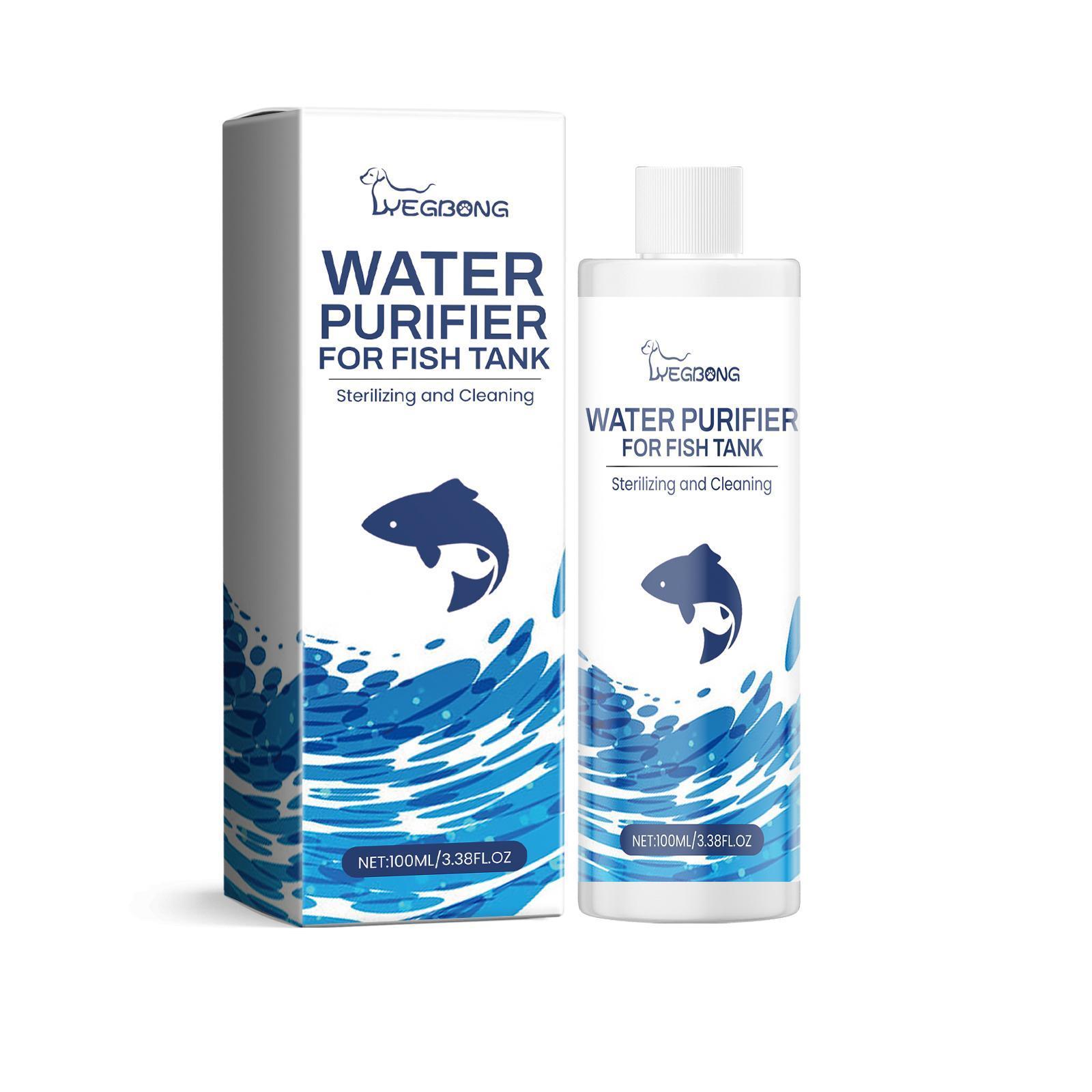 Yebang Fish Tank Water Clarifier Aquarium Water Clarifier Household Fish Tank Decontamination Cleaner - 5 - CJ
