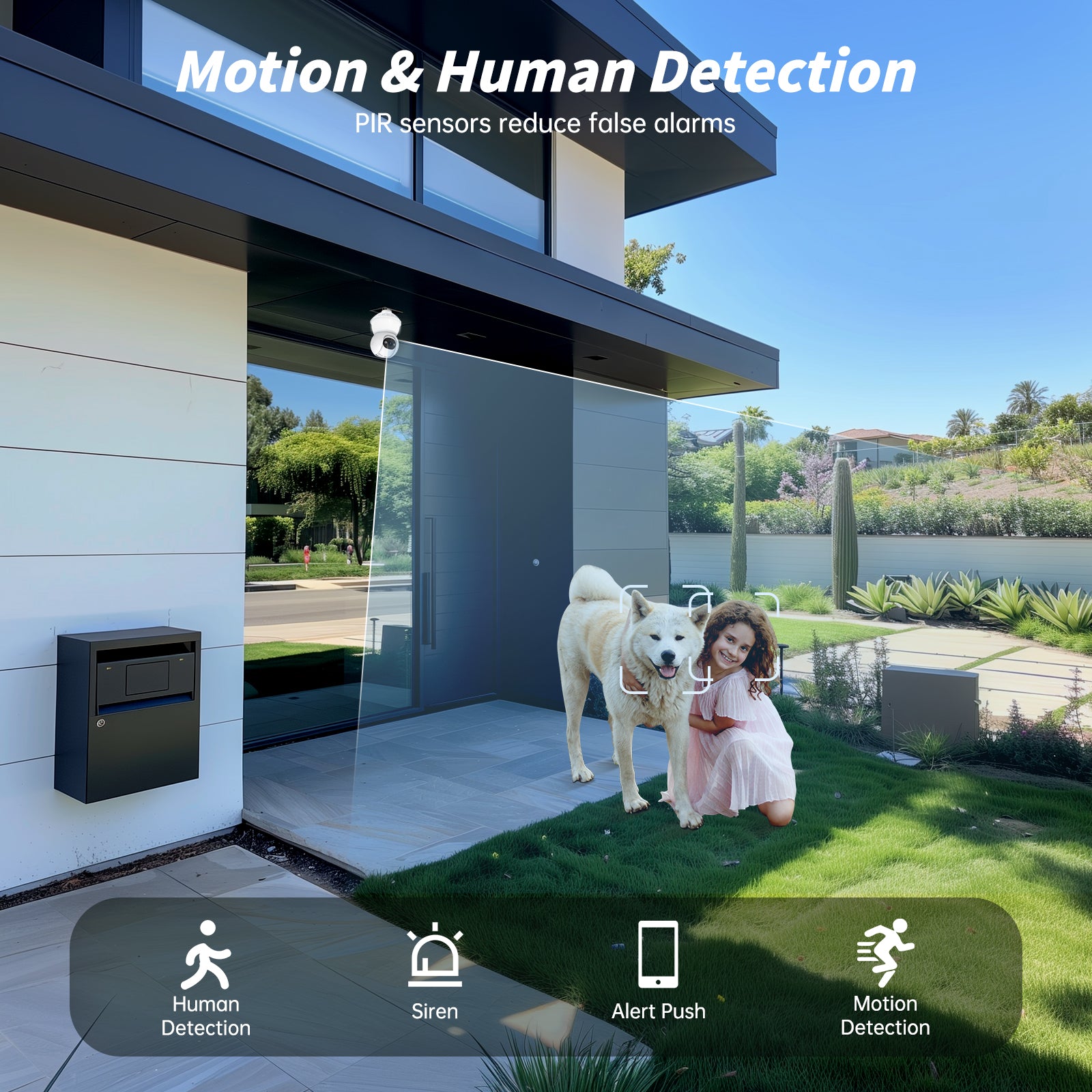 PTZ Bulb Camera E27 Full - Color Panoramic HD Wireless Light Bulb Surveillance CMOS Home WiFi Pan - Tilt Cloud - 5 - CJ
