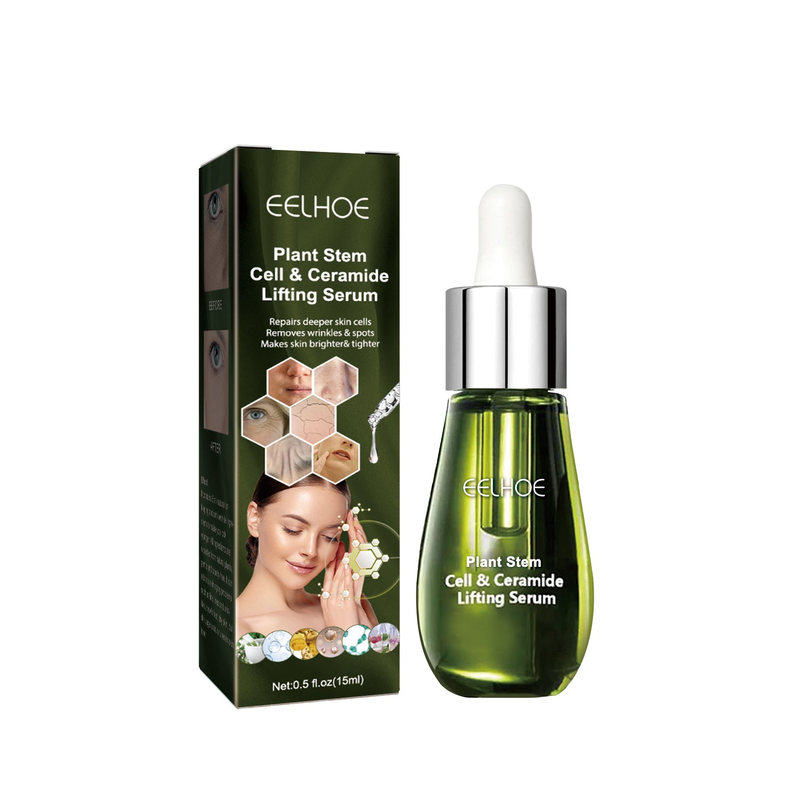 EELHOE Ceramide Firming Essence For Deep Curing, Moisturizing, Firming And Smoothing Wrinkles - 5 - CJ