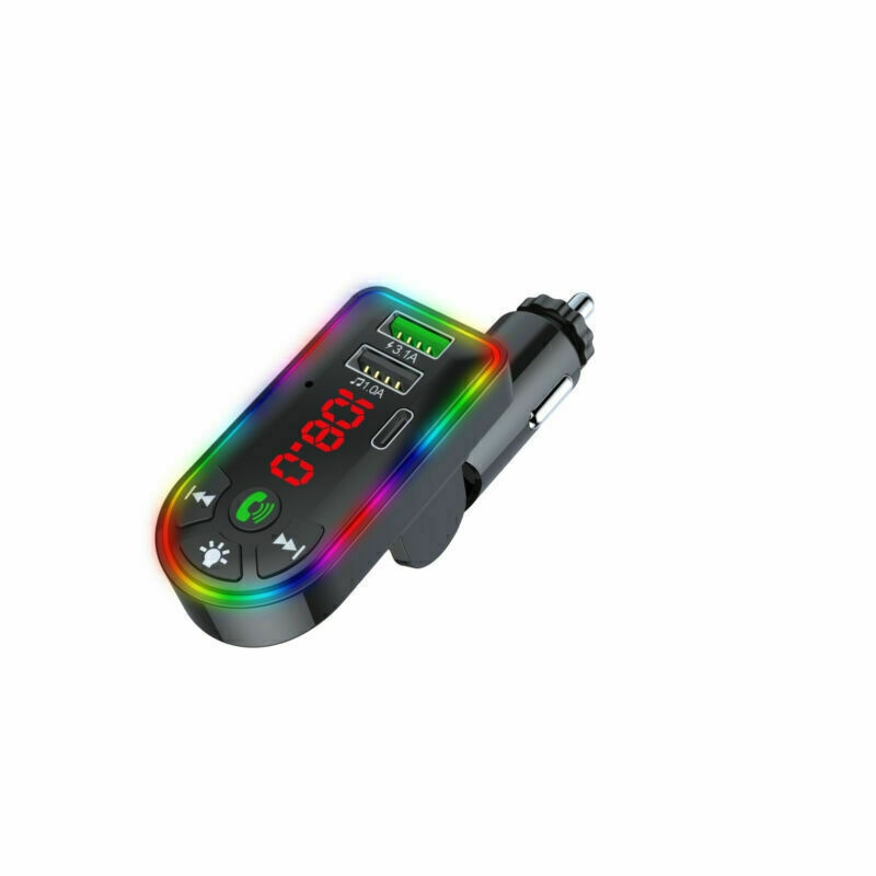 Car Bluetooth 5.0 MP3 Player FM Transmitter Radio 3.1A Fast Charger Adapter Lots - 5 - CJ