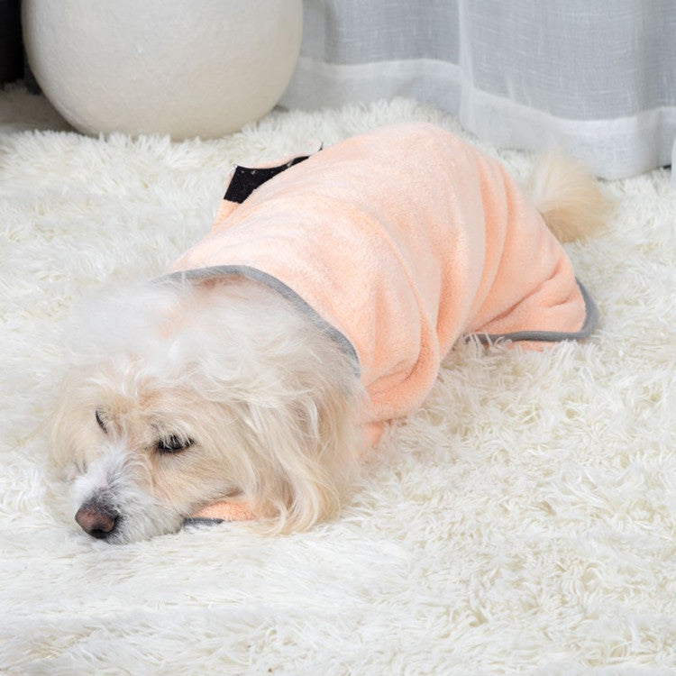 Quick - drying Pet Absorbent Towel Dog Bathrobe Pet Dog Bath Towel For Dogs Cats Microfiber Absorbent Pet Drying Towel Pet Supplies Pet Products - 0 - CJ