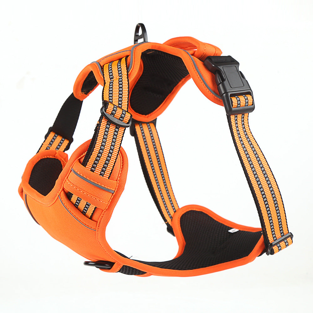 Dog Harness No Pull Breathable Reflective Pet Harness Vest - 0 - CJ