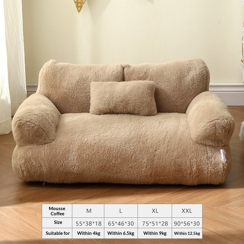 All - season Winter And Fall Pet Bed Thats Warm Removable And Washable - 0 - CJ