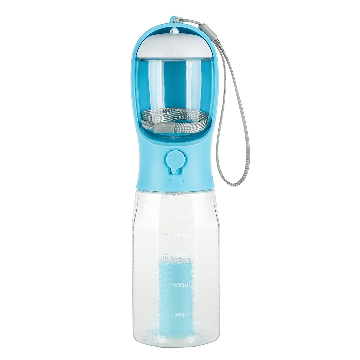 Portable Cat Dog Water Bottle Food Feeder Drinker Poop Dispenser 3 In 1 Leak - proof Multifunctional Dog Water Bottle Pet Products - 0 - CJ