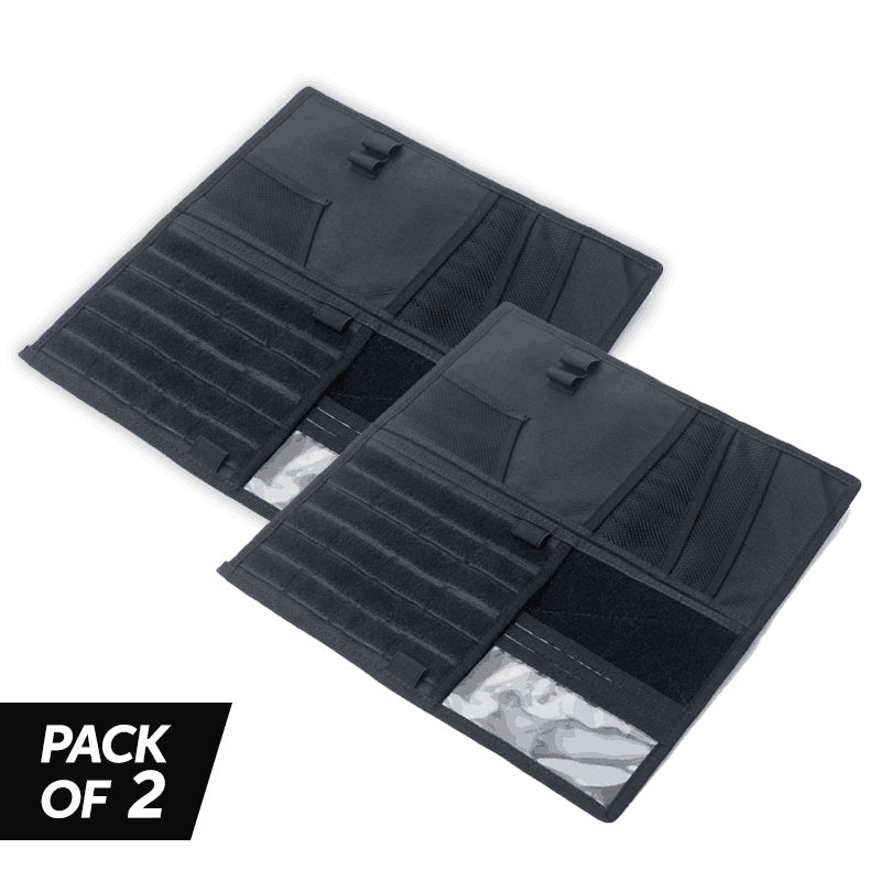 Vehicle Visor Panel Truck Car Sun Visor Organizer CD Bag Holder Car Styling Hunting Accessories - 0 - CJ - Black X2 - CJQCNBQC00122 - Black X2