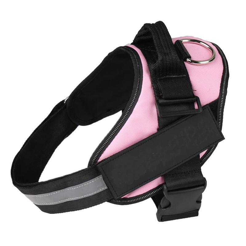 Personalized Custom Reflective Breathable Dog Harness NO PULL Adjustable Pet Harness For Small Large Dog Harness Vest With Patch - 7 - CJ