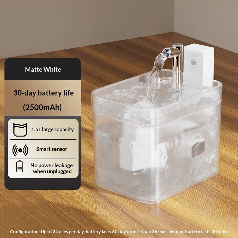Cat Wireless Induction Automatic Circulation Smart Water Dispenser - 0 - CJ