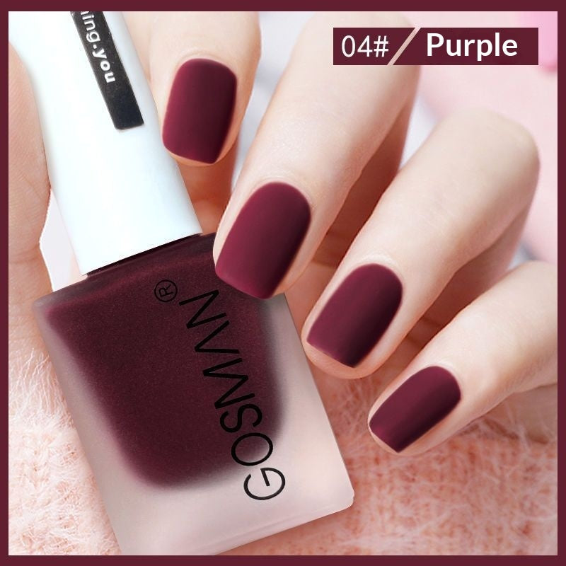 Quick - dry Matte Nail Polish, Non - peel - 0 - CJ