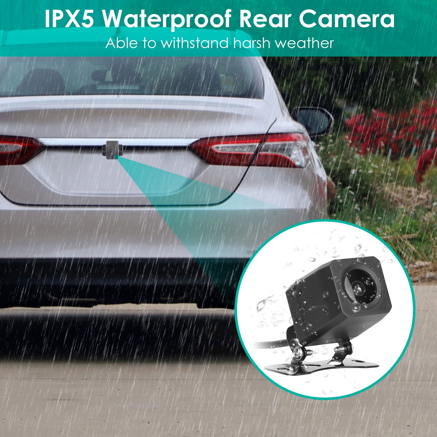 2K Car DVR 3 Channel Dash Cam Camcorder Camera Recorder With 140 Degree Angle GPS WiFi Night Vision G - sensor Loop Recording Parking Monitor - 5.0 - cjdropshipping