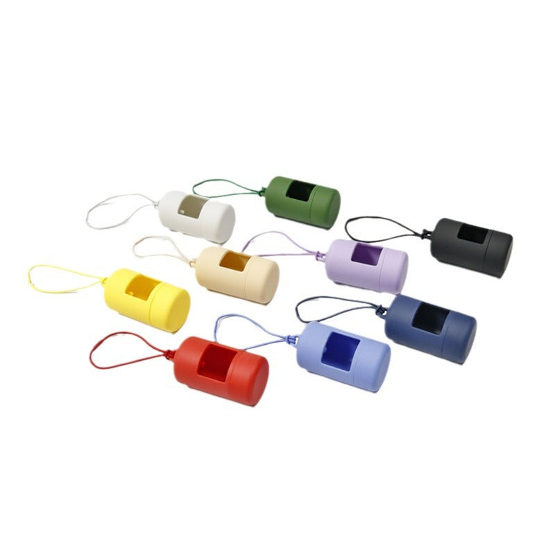 Portable PVC Poop Bag Dispenser Dog Waste Bag Holder - 0 - CJ