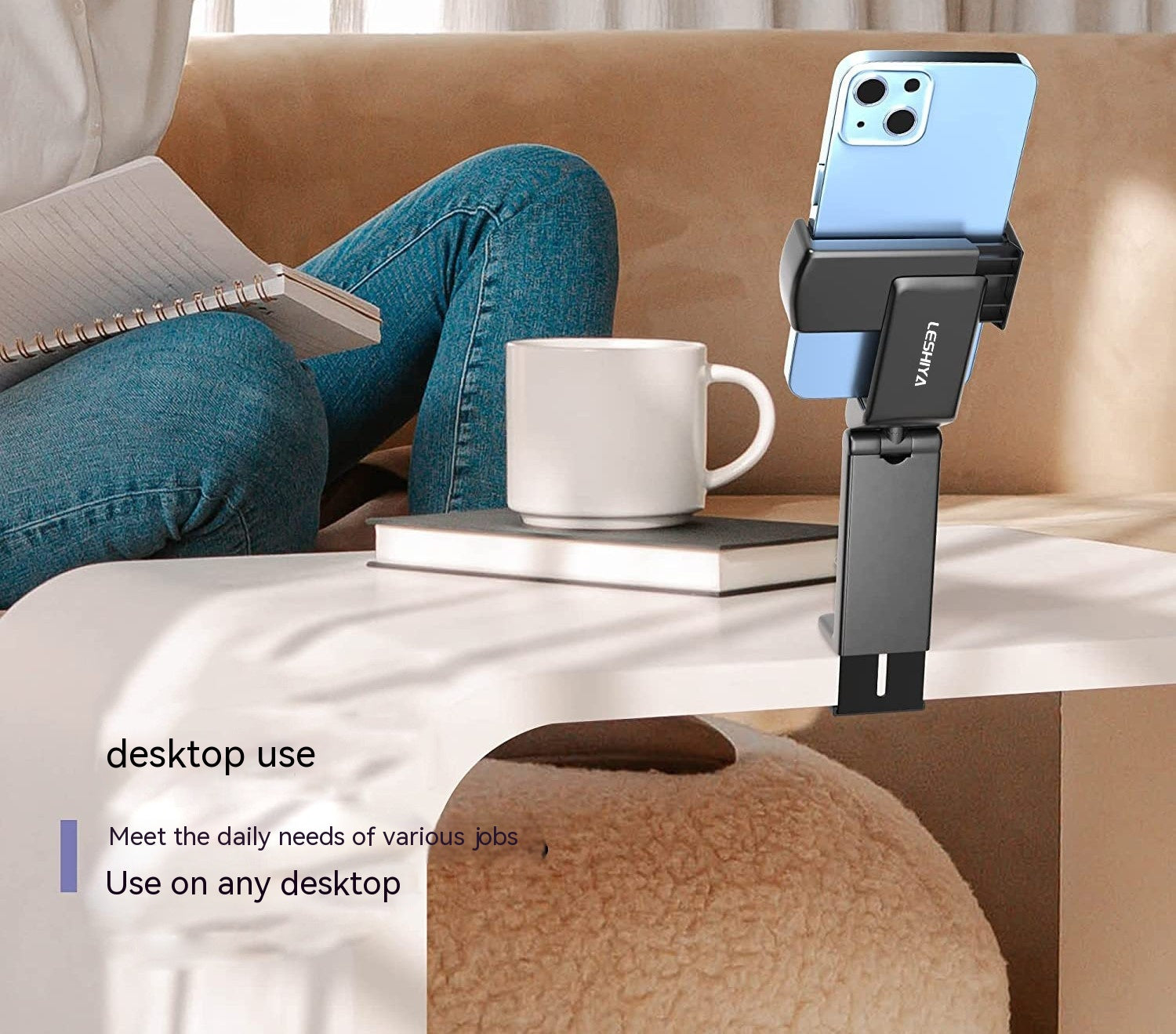 Multifunctional Lazy Phone Holder Business Trip Travel Office Binge - watching Tool Foldable Rotating - 0 - CJ