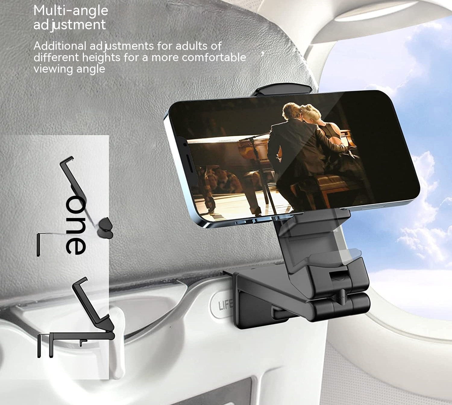 Multifunctional Lazy Phone Holder Business Trip Travel Office Binge - watching Tool Foldable Rotating - 0 - CJ