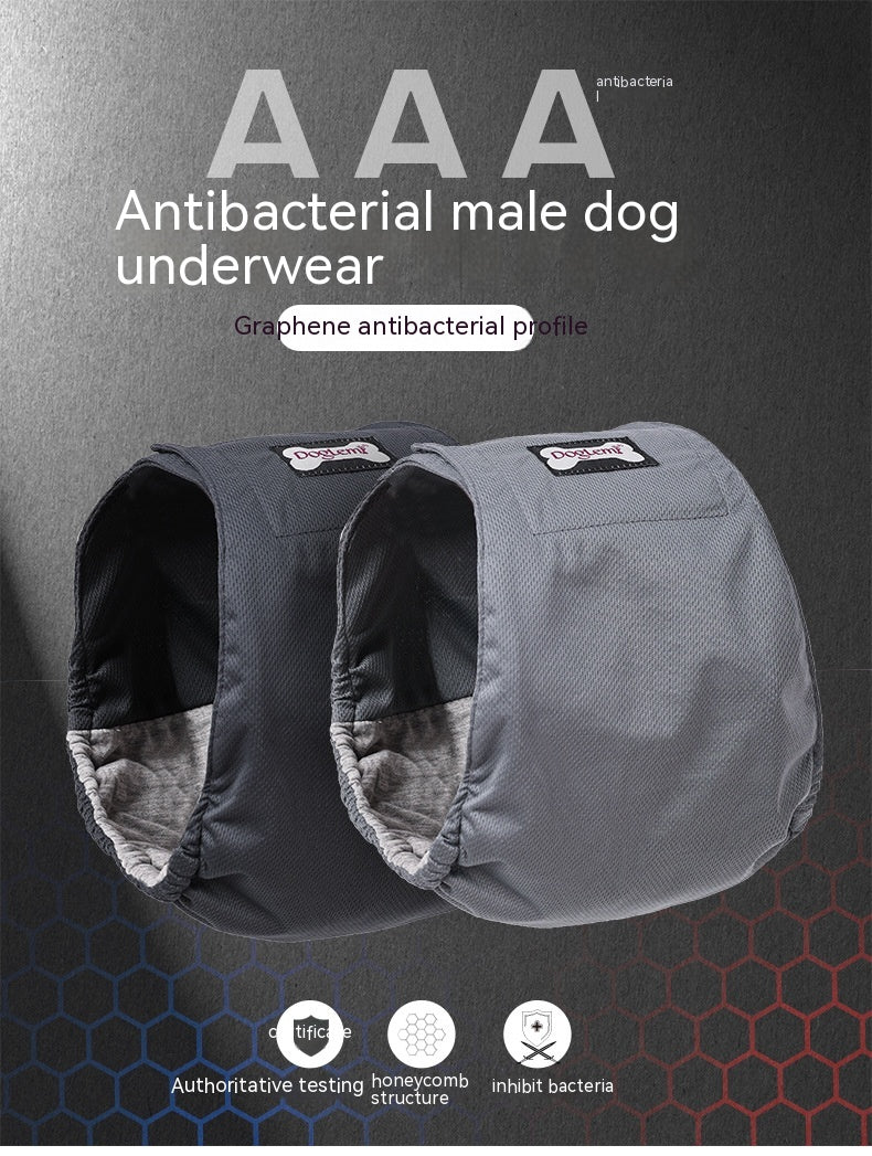 Sterilization Menstrual Panties Anti - harassment Male Dog Diaper Pants Bellyband - 0 - CJ
