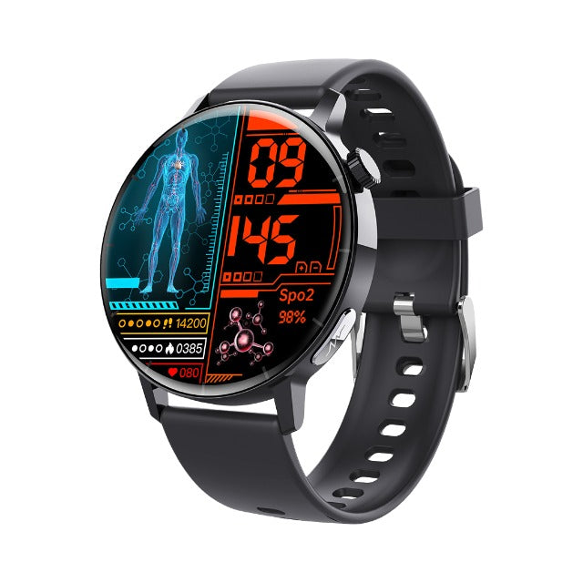 Smart Watch Non - Invasive Blood Glucose Body Temperature Blood Pressure Blood Oxygen Automatic Measurement ECG Ppg Blood Lipid Health Manager - 5 - CJ