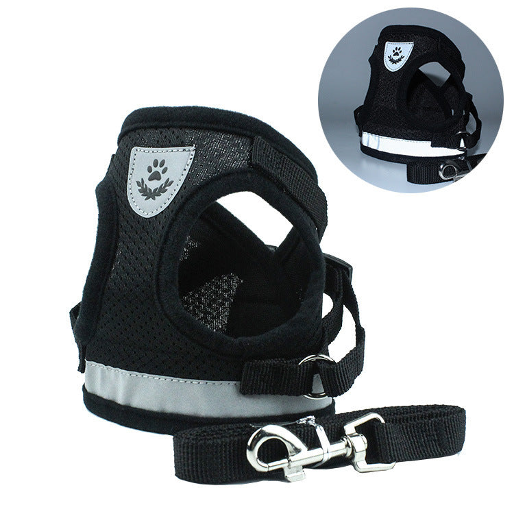 Pet Car Seat Belt Pet Leash - 0 - CJ - BlackA - XL - CJJJCWGY00012 - BlackA - XL